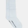 2 Pack Slouchy Crew Socks White 2 Pack Slouchy Crew Socks White