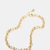2-Piece Pearl Chain Anklet Set