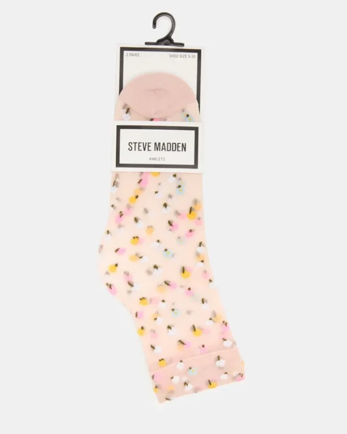 2 Wildflower Pack Tulle Socks Blush 2 Wildflower Pack Tulle Socks Blush