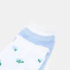 3 Spring Pack Flower Socks White Multi 3 Spring Pack Flower Socks White Multi
