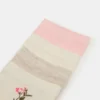 4 Bloom Pack Flower Socks Ivory Multi 4 Bloom Pack Flower Socks Ivory Multi