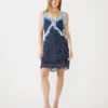 Adalina Mini Dress Vintage Navy Adalina Mini Dress Vintage Navy