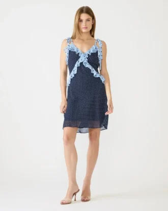 Adalina Mini Dress Vintage Navy