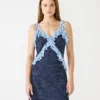 Adalina Mini Dress Vintage Navy Adalina Mini Dress Vintage Navy