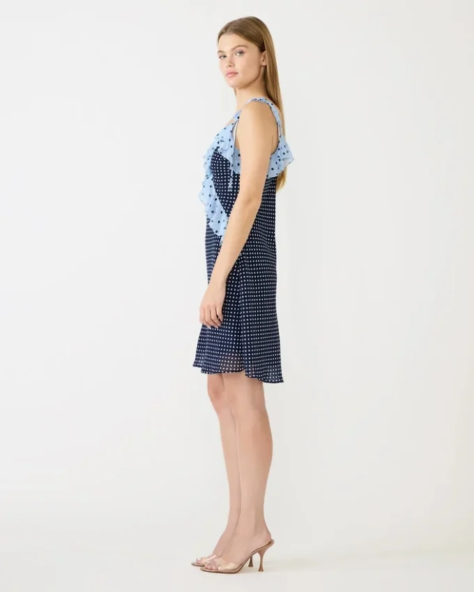 Adalina Mini Dress Vintage Navy Adalina Mini Dress Vintage Navy