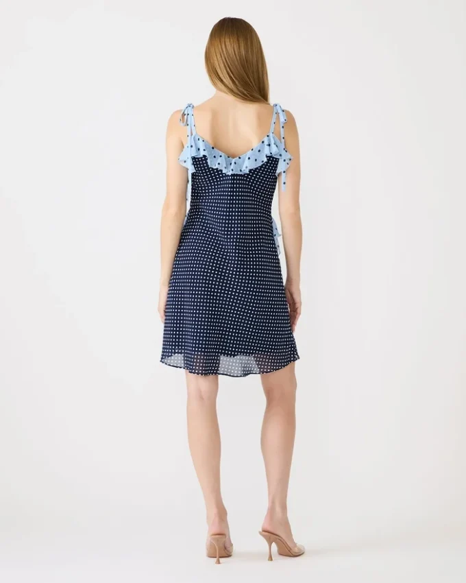 Adalina Mini Dress Vintage Navy Adalina Mini Dress Vintage Navy