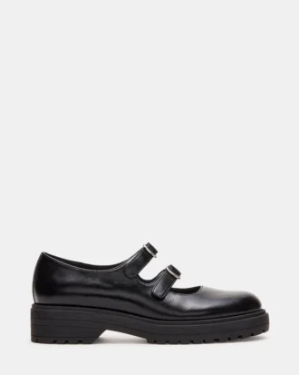Alba Black Leather