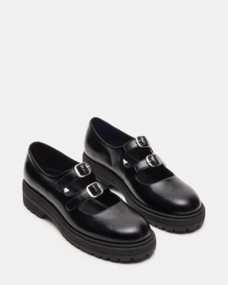 Alba Black Leather