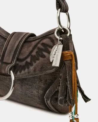 Albany Bag Tan Denim