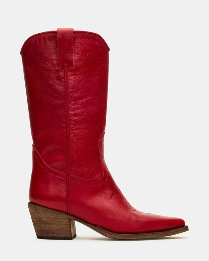 Albany Red Leather Albany Red Leather