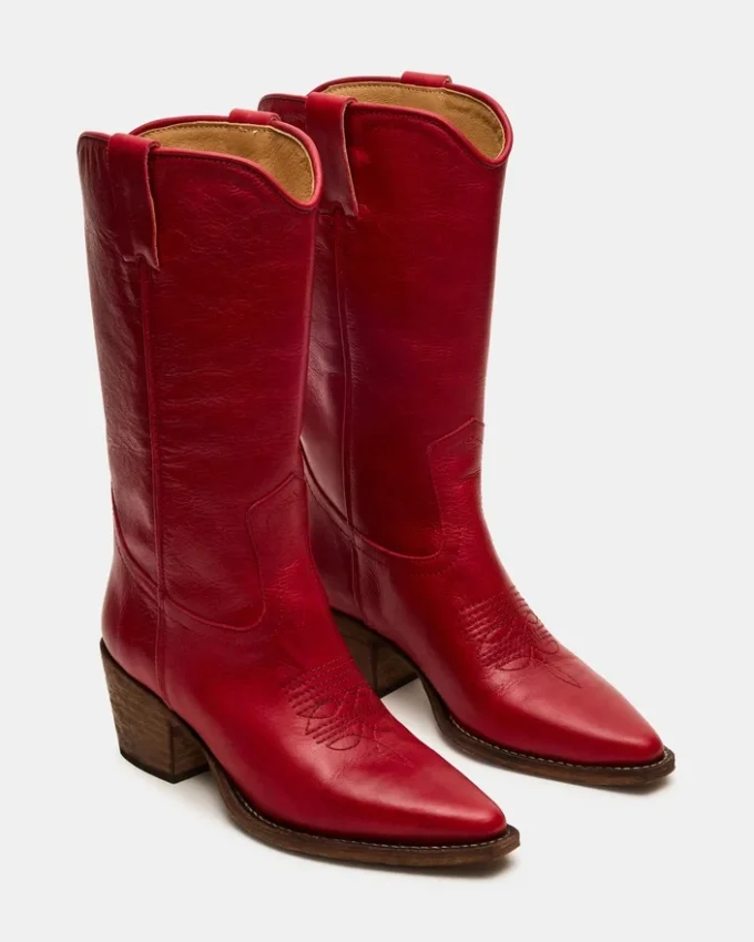 Albany Red Leather Albany Red Leather