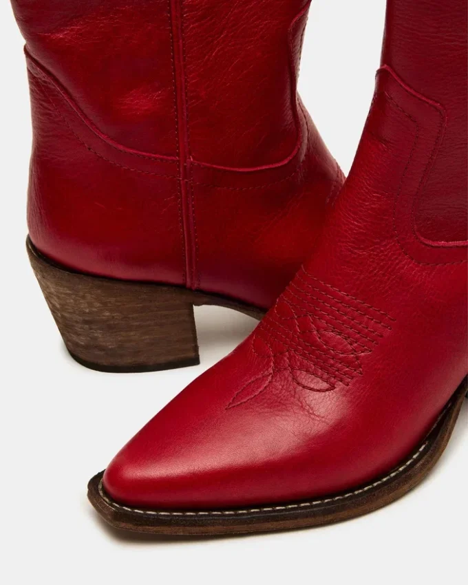 Albany Red Leather Albany Red Leather