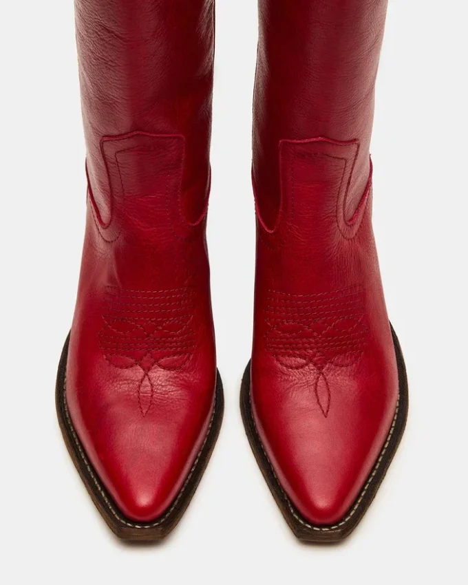 Albany Red Leather Albany Red Leather