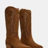 Albany Stitch Cognac Suede Albany Stitch Cognac Suede