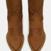 Albany Stitch Cognac Suede Albany Stitch Cognac Suede
