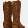 Albany Stitch Cognac Suede Albany Stitch Cognac Suede