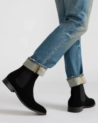 Aldair Black Suede