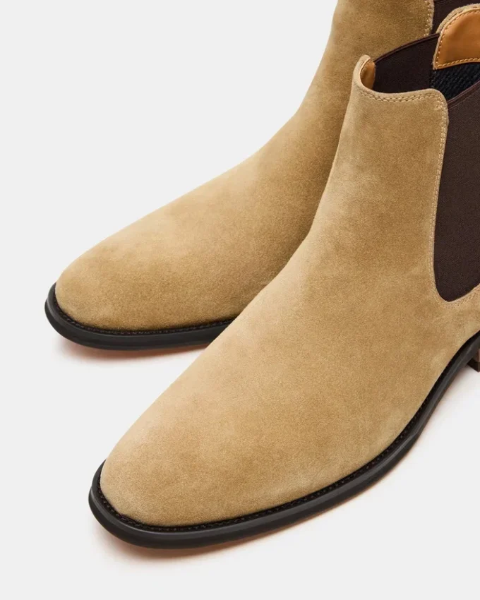 Aldair Taupe Suede