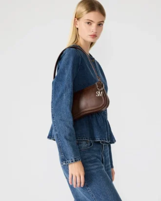 Angel Bag Brown Distressed