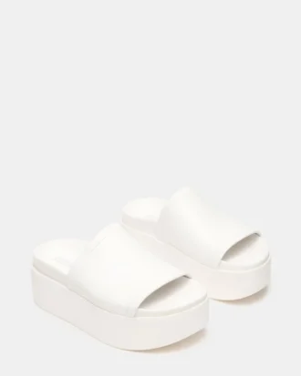 Arwen White Leather