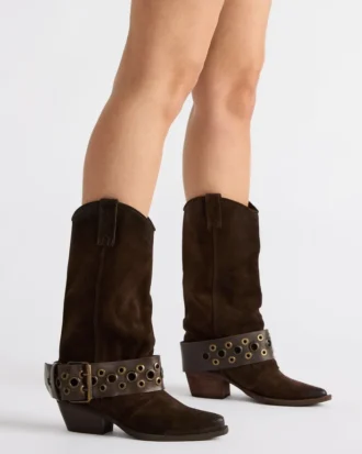 Ashwood Brown Suede