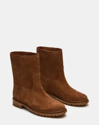 Bates Brown Suede
