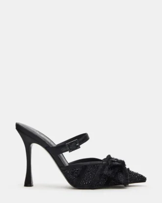 Baylin Black Satin Rhinestones
