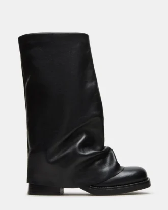 Benton Black Leather