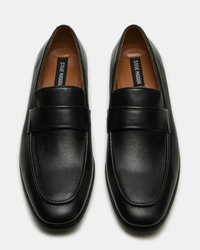 Biscuit Black Leather Biscuit Black Leather