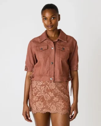 Blu Jacket Rust