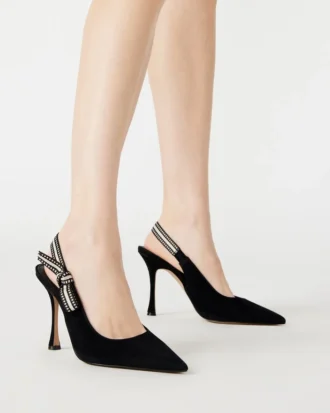 Bri Black Suede