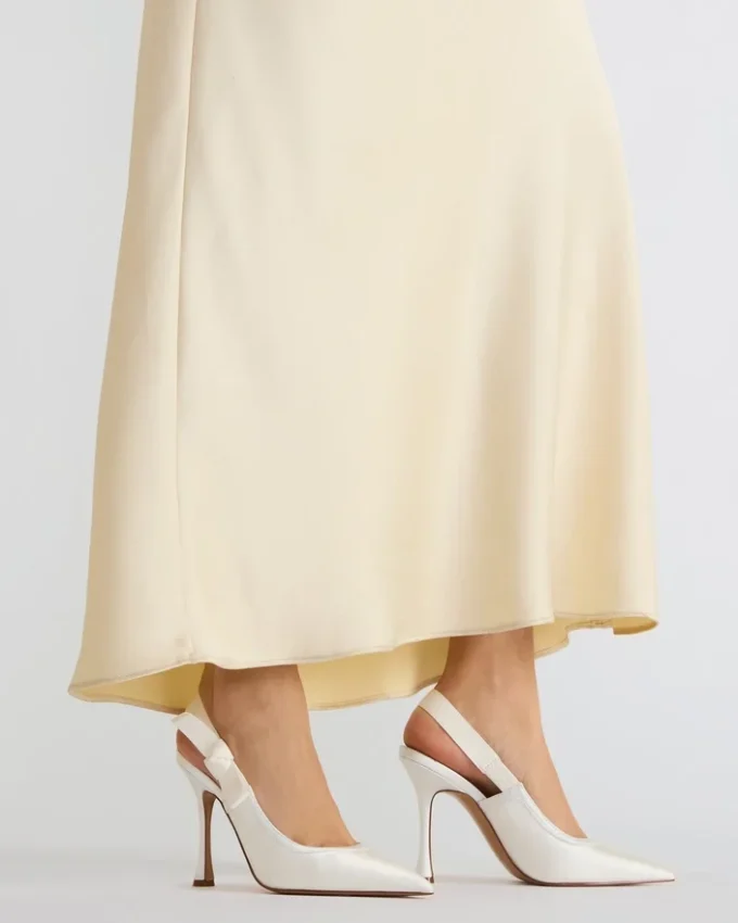 Bri White Satin Bri White Satin
