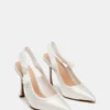 Bri White Satin Bri White Satin