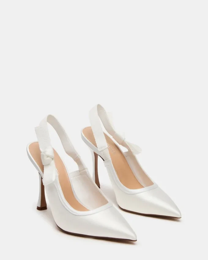 Bri White Satin Bri White Satin