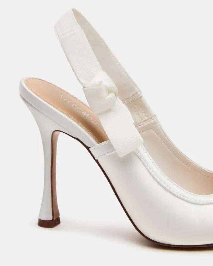 Bri White Satin Bri White Satin