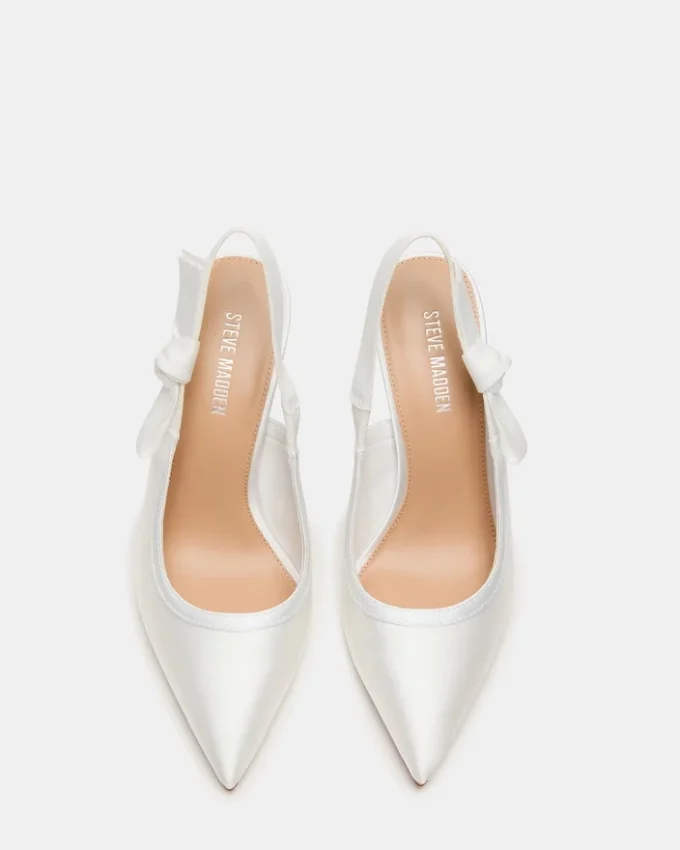 Bri White Satin Bri White Satin