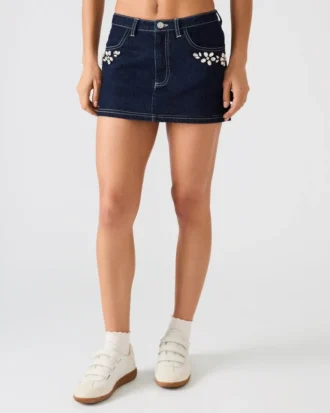 Briellia Skirt Bijou Blue