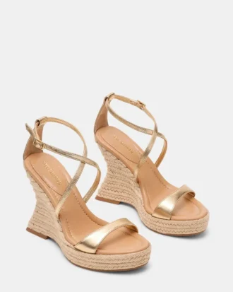 Caliana Gold Leather