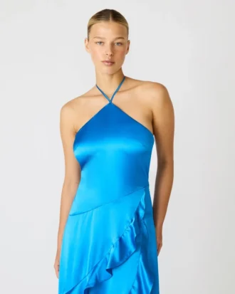 Caspia Dress Blue