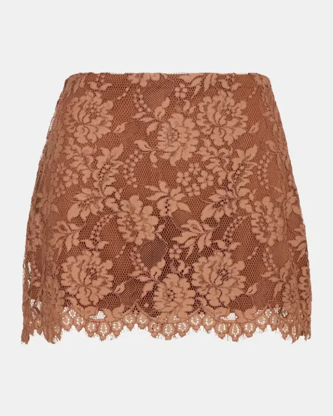 Cindi Skirt Mocha Heather Cindi Skirt Mocha Heather