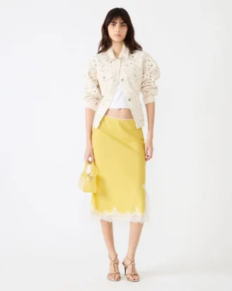 Cinthia Skirt Golden Lime