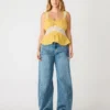Cinthia Top Golden Lime