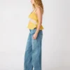 Cinthia Top Golden Lime