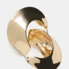 Crescent Earrings Gold