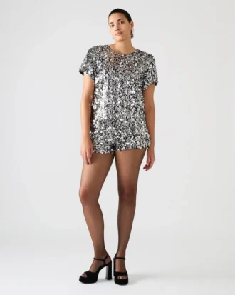 Cressa Top Silver