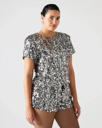 Cressa Top Silver