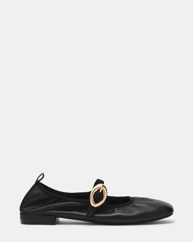 Daffia Black Leather Daffia Black Leather