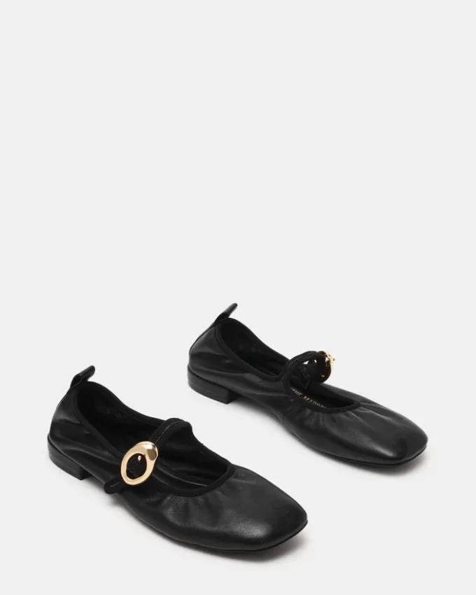 Daffia Black Leather Daffia Black Leather