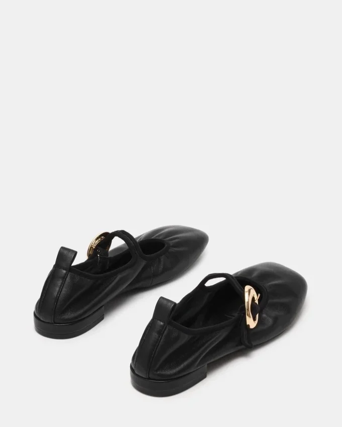 Daffia Black Leather Daffia Black Leather