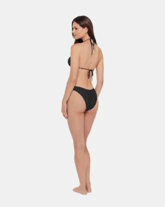 Darling Dot Bikini Top Black Multi